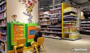 Finger Fun interactieve touchscreen kinderspeelhoek met kleurrijke spelletjes voor kinderen