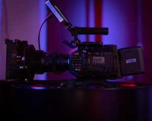 Professionele videoproductie setup voor het maken van een webserie voor jouw bedrijf